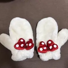 ディズニーリゾート　ミニー　手袋　ミトン　大人用