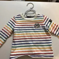 DOUBLE.B ストライプ 長袖トップス 90cm