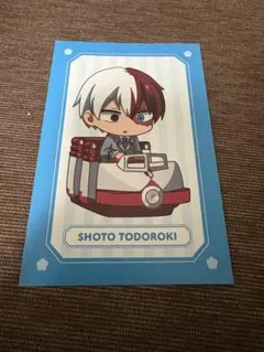 僕のヒーローアカデミア　ヒロアカ　花やしき　ポストカード　轟焦凍