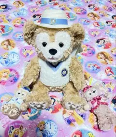 ディズニー スプリングヴォヤッジ ダッフィーぬいぐるみ ぬいぐるみバッジ