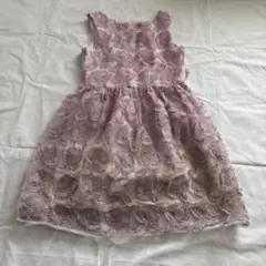 CHARABIA 花柄刺繍ドレス 8A