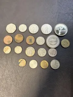 韓国記念硬貨】1975年 光復30周年記念 100ウォンコイン 10枚セット