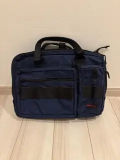 【美品】BRIEFING ブリーフィングA4ライナーミッドナイトネイビー