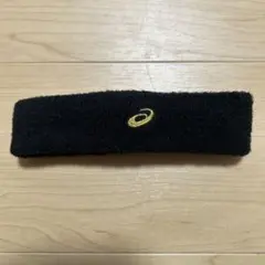 アシックス ヘッドバンド 黒
