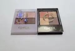 excel アイシャドウパレット 2個セット