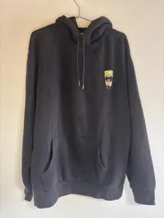 スポンジボブ パーカー ブラック