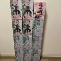 [フィギュアまとめ売り]Re:ゼロから始める異世界生活:ラム、レム等