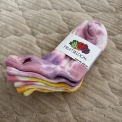 ☆新品未使用☆ 靴下 レッグウェア 3足 フルーツオブザルーム 15-20cm