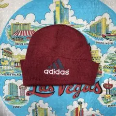 adidas ビーニー 00s y2k ニット帽 ビンテージ オールド レトロ