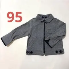 COMME CA DU MODE FILLE ジャケット グレー 95cm