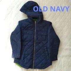 OLD NAVY ネイビー キルティングジャケット Sサイズ