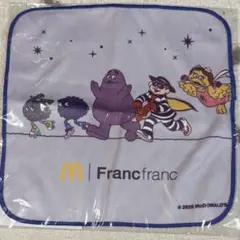 マクドナルド福袋2026 ハンドタオル 紫