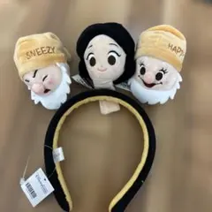 白雪姫　7人の小人　ぬいぐるみパーツ　カスタムカチューシャ用　香港ディズニー