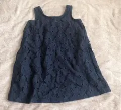 美品♬コムサイズム キッズ花柄ワンピース チュニックにも 130サイズ
