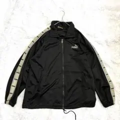 80s〜90s PUMA◇プーマ◇トラックジャケット ライン ビックロゴ Y2Kのサムネイル