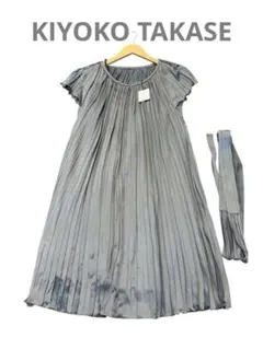 未使用品 KIYOKO TAKASE ビジュー プリーツ ワンピース 11