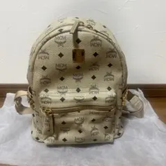 MCM リュック　ベージュ