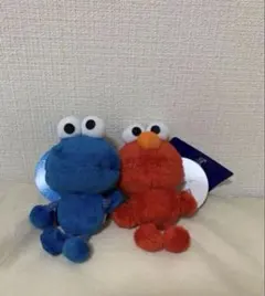 エルモぬいぐるみバッジセット