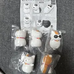 夏目友人帳 ちんまりニャンコ先生 そふびこれくしょん 4種セット