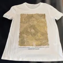 ZARA アートプリント Tシャツ ホワイト Sのサムネイル