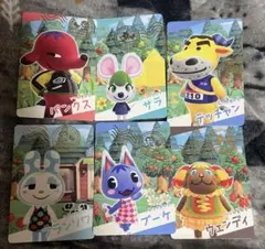 どうぶつの森 スナップカード 6枚セット