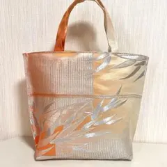 帯リメイク　ミニトートバッグ　83