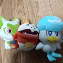 ポケットモンスター コロっまんまる ぬいぐるみ　ホゲータ ニャオハ クワッス