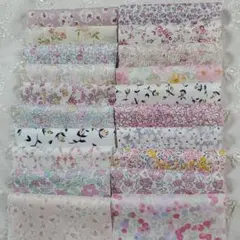 専用出品◇リバティカットクロス10×10◇20枚◇はぎれ③