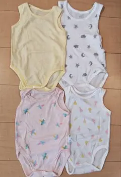 ベビー肌着4枚セット 70