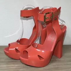 美品⭐︎24.5 ヴィヴィアンウエストウッド アングロマニア×メリッサ サンダル