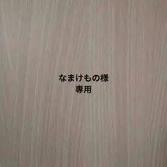 【なまけもの様専用②】