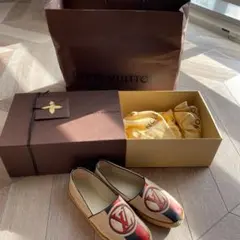 直営店購入 ルイヴィトン フラットシューズ エスパドリーユ スリッポン