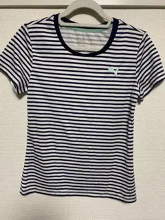 PUMA ストライプ 半袖Tシャツ　限定値下げ中
