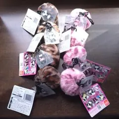 ハローキティ ファーキーホルダー 8点セット