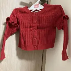 ギャップ　gap baby カーディガン　レッド　90cm