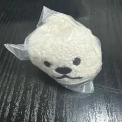 ビションフリーゼ ぬいぐるみポーチ まがお