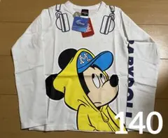 BABY DOLL Disney ミッキー　ロンT 長袖Tシャツ　140 白