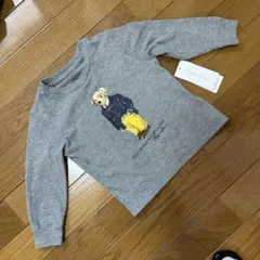 RalphLauren ラルフローレン ベア コットン　ロングスリーブTシャツ