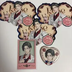 にじさんじ Rose Valentine 五木左京 缶バッジ 特典 チェキ