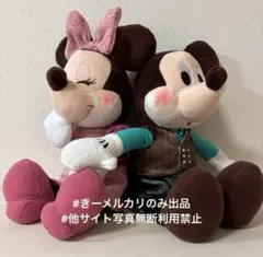 Disney ミッキー ミニー ぬいぐるみ Ruby and Mint