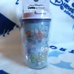 タンブラー　スーベニア　ディズニーシー20周年　カラフルハピネス