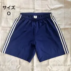 タグなし新品　アディダス　紺ネイビーサッカーハーフパンツ　size Oのサムネイル