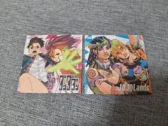 ナツコミ 2025 ツインステッカー　ダンダダン　ジョジョランズ　2枚