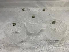 HOYA クリスタル ガラスボウル 5客セットのサムネイル
