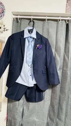 フォーマルスーツ ネイビー 130cm