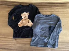 next熊ロンT6-7yrs(122cm)+solboisポケットT120cm