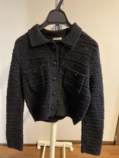 GU ニット　ネイビー