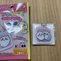 ちいかわ　アクリミニ　アクリルキーチェーン3（ちいかわ＆モモンガ）