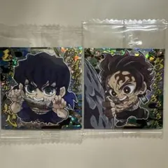 鬼滅の刃　ウエハースシール　12-19 伊之助　炭治郎SR