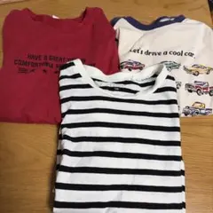 ロンT ３着　まとめ売り　130